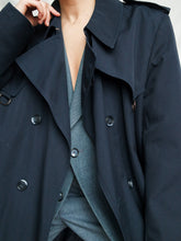 Load image into Gallery viewer, Blue vintage raincoat