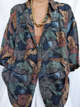 Load image into Gallery viewer, "Morgan" silk printed shirt - lallasshop