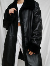 Load image into Gallery viewer, "Gina" leather coat