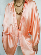 Load image into Gallery viewer, "Coral" satin blouse - lallasshop