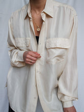 Load image into Gallery viewer, "Davina" silk blouse