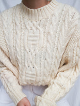 Load image into Gallery viewer, "Creamy" knitted jumper (L)