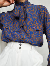 Load image into Gallery viewer, "Serpent" vintage blouse - lallasshop