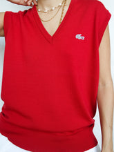 Load image into Gallery viewer, Vintage LACOSTE sleeveless jumper - lallasshop