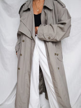 Load image into Gallery viewer, "Henry" grey trench coat (L/XL)