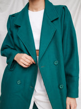 Load image into Gallery viewer, Drapped vintage coat