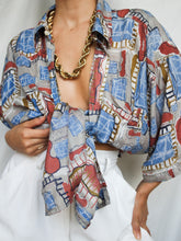 Load image into Gallery viewer, "San Diego" silk shirt - lallasshop