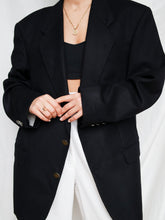 Load image into Gallery viewer, "FABIO" blue cashmere blazer (M for men)
