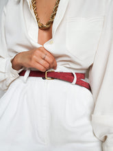Load image into Gallery viewer, "Flora" leather belt - lallasshop