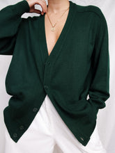 Load image into Gallery viewer, RODIER green knitted cardigan