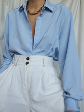 Load image into Gallery viewer, "Issa" blue blouse
