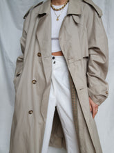 Load image into Gallery viewer, Beige Trench coat