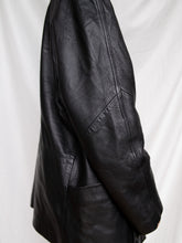 Load image into Gallery viewer, leather blazer jacket