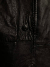 Load image into Gallery viewer, "Nana" leather trench coat (L)