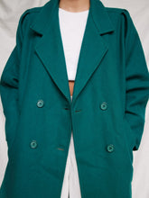Load image into Gallery viewer, Drapped vintage coat
