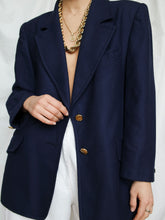 Load image into Gallery viewer, "Mindy" blue blazer