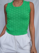 Load image into Gallery viewer, "Nina" knitted green top