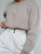 Load image into Gallery viewer, "Sand" knitted jumper (M/L)