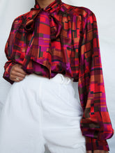 Load image into Gallery viewer, "Clemence" retro blouse - lallasshop