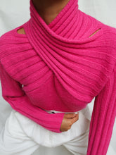 Load image into Gallery viewer, "Pinky" knitted jumper (S/M) - lallasshop