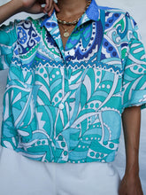 Load image into Gallery viewer, "Felicia" printed shirt - lallasshop