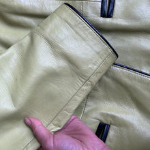Load image into Gallery viewer, "Lemon" leather blazer