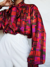 Load image into Gallery viewer, "Clemence" retro blouse - lallasshop