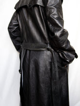Load image into Gallery viewer, "Hepburn" leather coat
