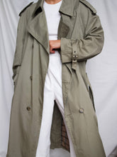 Load image into Gallery viewer, Khaki trench coat