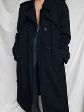 Load image into Gallery viewer, Blue vintage raincoat