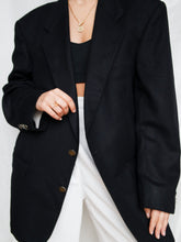 Load image into Gallery viewer, "FABIO" blue cashmere blazer (M for men)