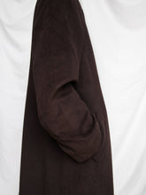 Load image into Gallery viewer, "Jena" dark brown long coat (L)