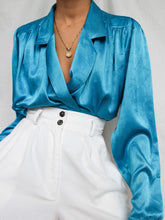 Load image into Gallery viewer, "Verse" satin blouse