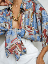Load image into Gallery viewer, "San Diego" silk shirt - lallasshop