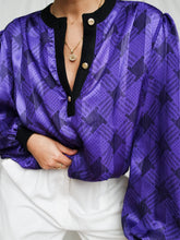 Load image into Gallery viewer, "Amy" blouse bomber (L)