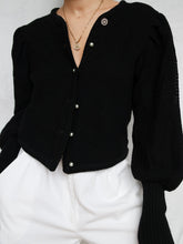 Load image into Gallery viewer, "Retta" knitted crdigan