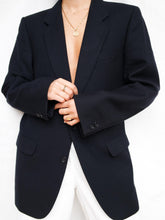 Load image into Gallery viewer, "Dark" blue blazer (S men)