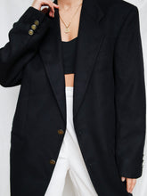 Load image into Gallery viewer, "FABIO" blue cashmere blazer (M for men)