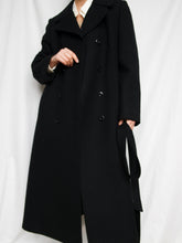 Load image into Gallery viewer, "Lady" black coat