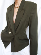 Load image into Gallery viewer, "Jasmine" kaki blazer
