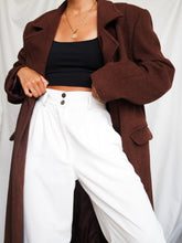 Load image into Gallery viewer, "Bobby" brown coat (L) - lallasshop