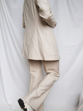 Load image into Gallery viewer, Light beige tailored set