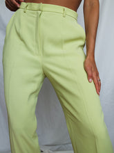 Load image into Gallery viewer, "Betty" lime pants (36) - lallasshop