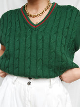 Load image into Gallery viewer, "Aime" sleeveless knitted jumper
