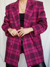 Load image into Gallery viewer, "Ara" checked blazer