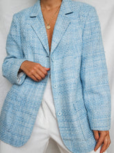 Load image into Gallery viewer, "Kelly" tweed blazer (M)