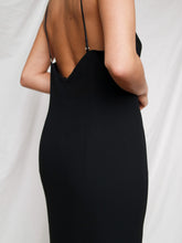 Load image into Gallery viewer, "Nightie" black dress