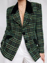Load image into Gallery viewer, “Noura” tweed blazer
