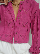 Load image into Gallery viewer, "Liza" knitted cardigan