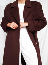 Load image into Gallery viewer, "Pamela" brown coat